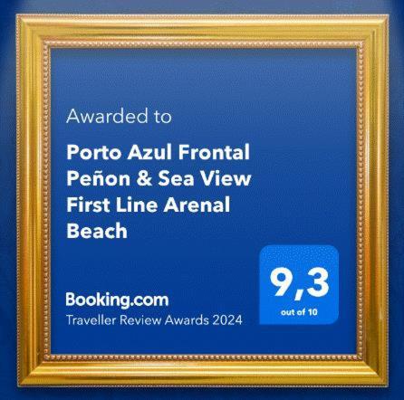 Porto Azul 10A Frontal Penon & Sea View First Line Arenal Beach Calp Exterior foto